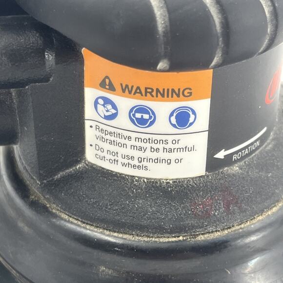 Ingersoll Rand 300G Random Orbital Air Sander 6" Pad RPM 10,000 Tested. {P}. - Picture 6 of 10